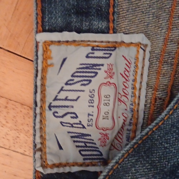 Stetson jeans women's size 6 long no. 816 classic boot cut - Picture 5 of 7